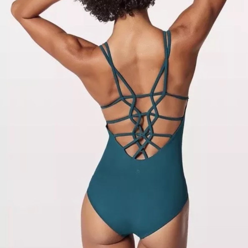 Lululemon Coastline One Piece Swimsuit Size 12
